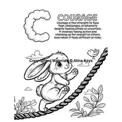 ABC Alphabets Coloring Book Letter A