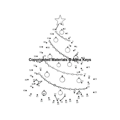 Christmas Tree Coloring Pages