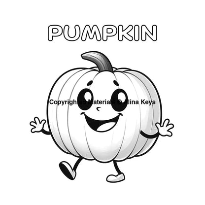 pumpkin coloring pages