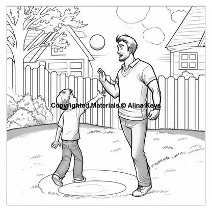 best dad ever coloring page