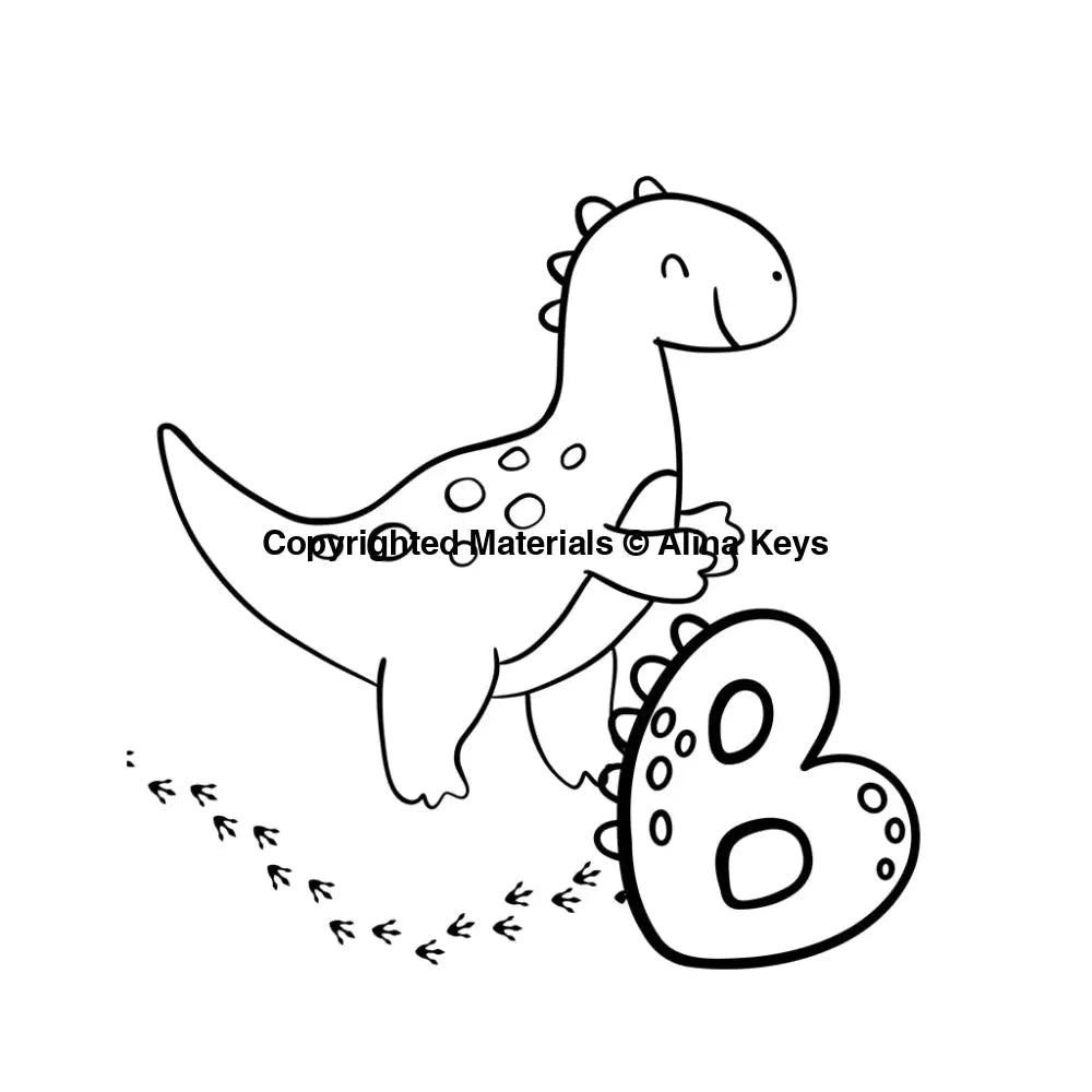 Jumbo Dinosaur Coloring Pages