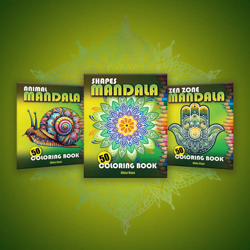 Mandala Coloring Magic Books