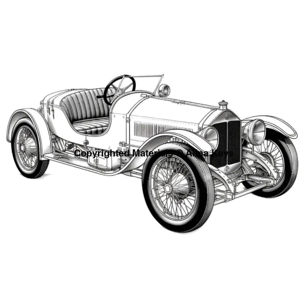 mercedes-benz-ssk-1928-car-coloring-pages-seniors