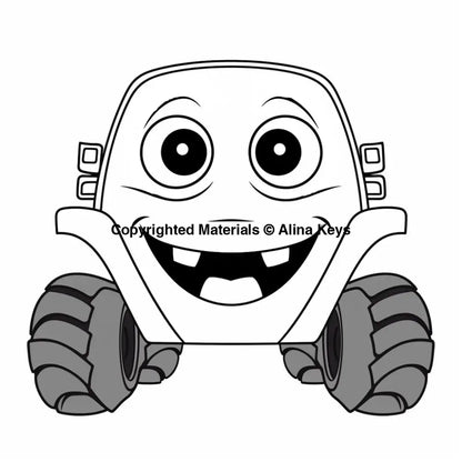 truck coloring pages toddler